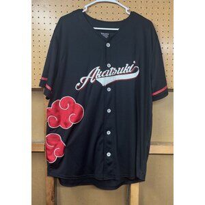Naruto AKATSUKI Baseball Jersey Box Lunch Men's Size XL